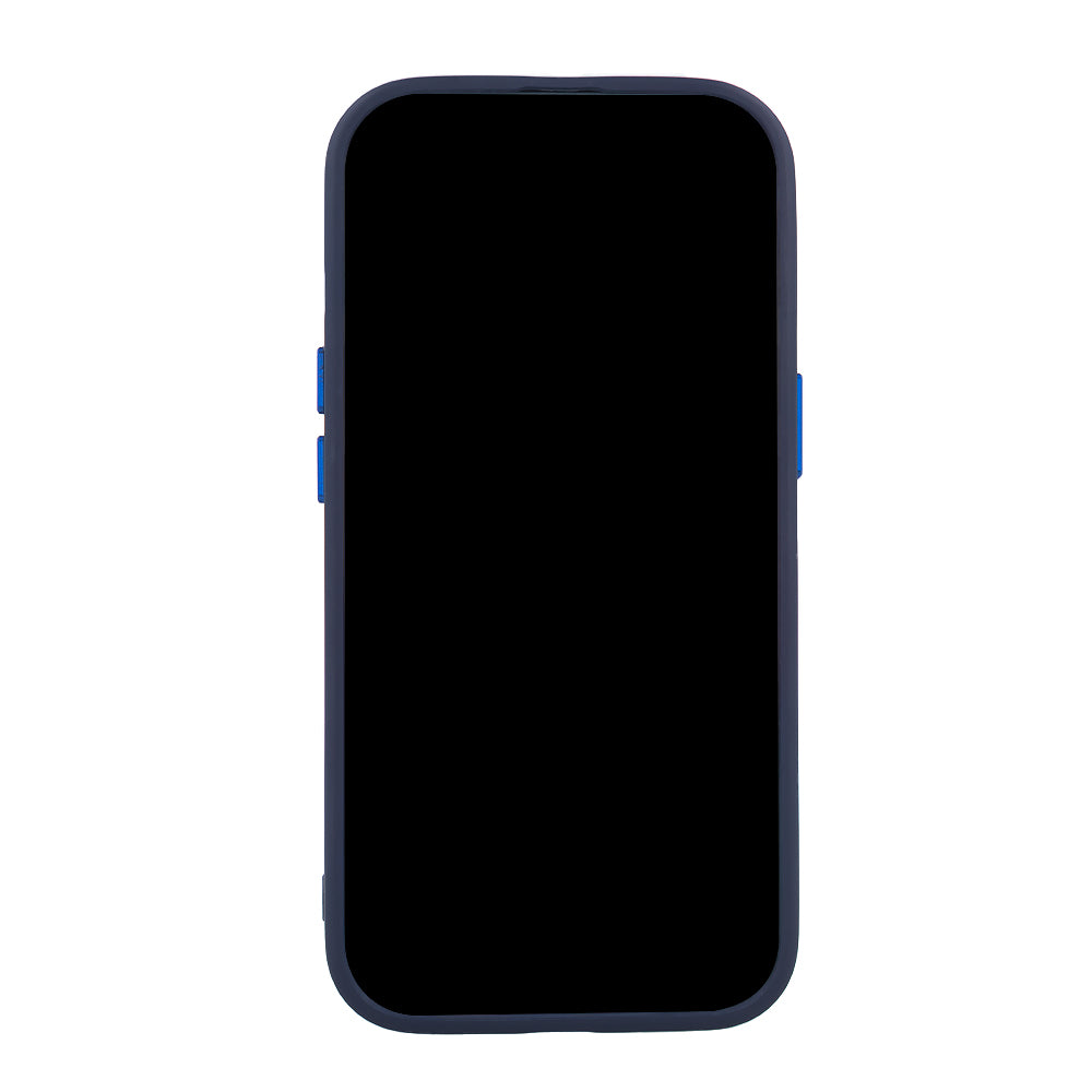 iPhone 15 Pro MagSafe Cover Frozen Mag Navyblå – Blå