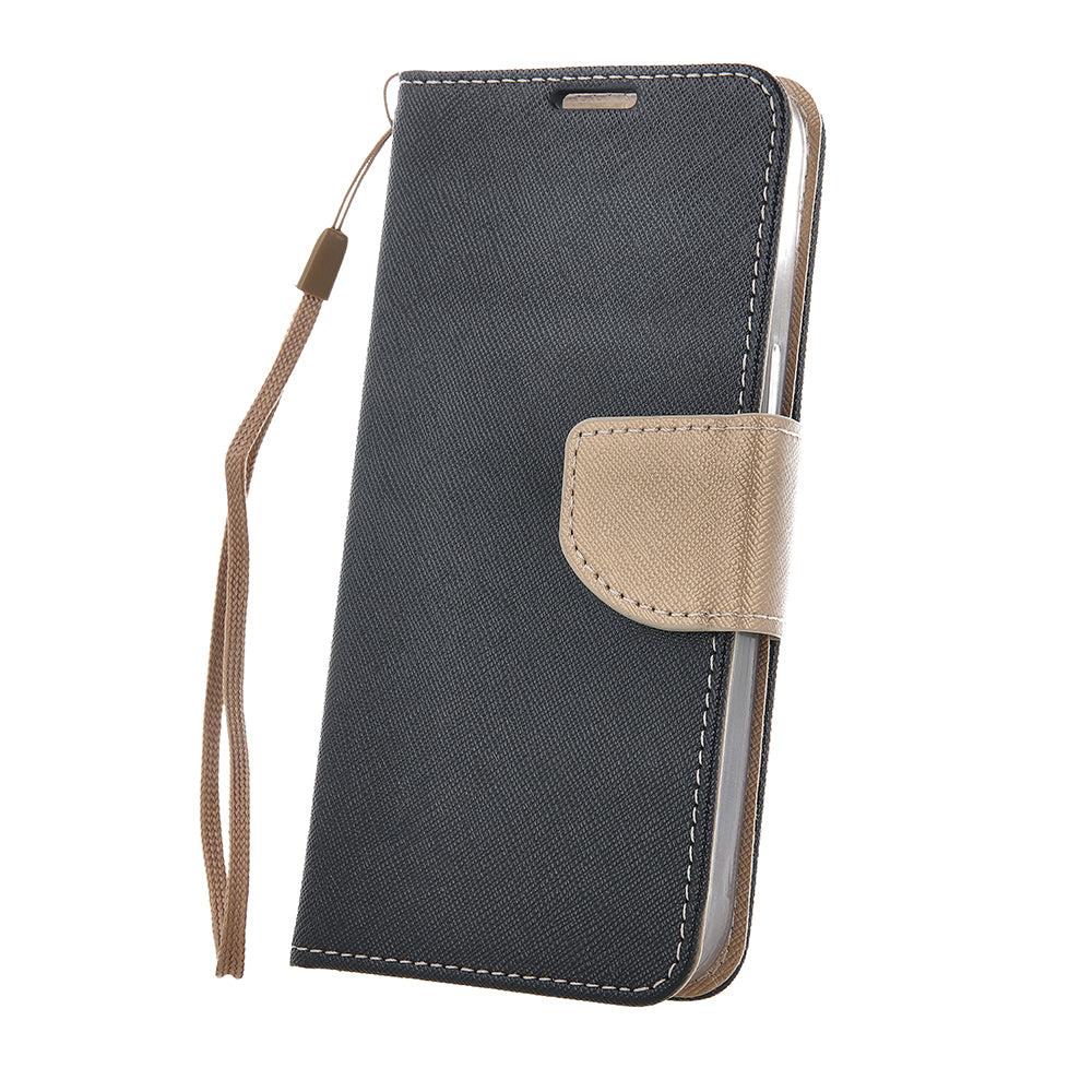 iPhone 16 Pro max flipcover Fancy Sort/Guld