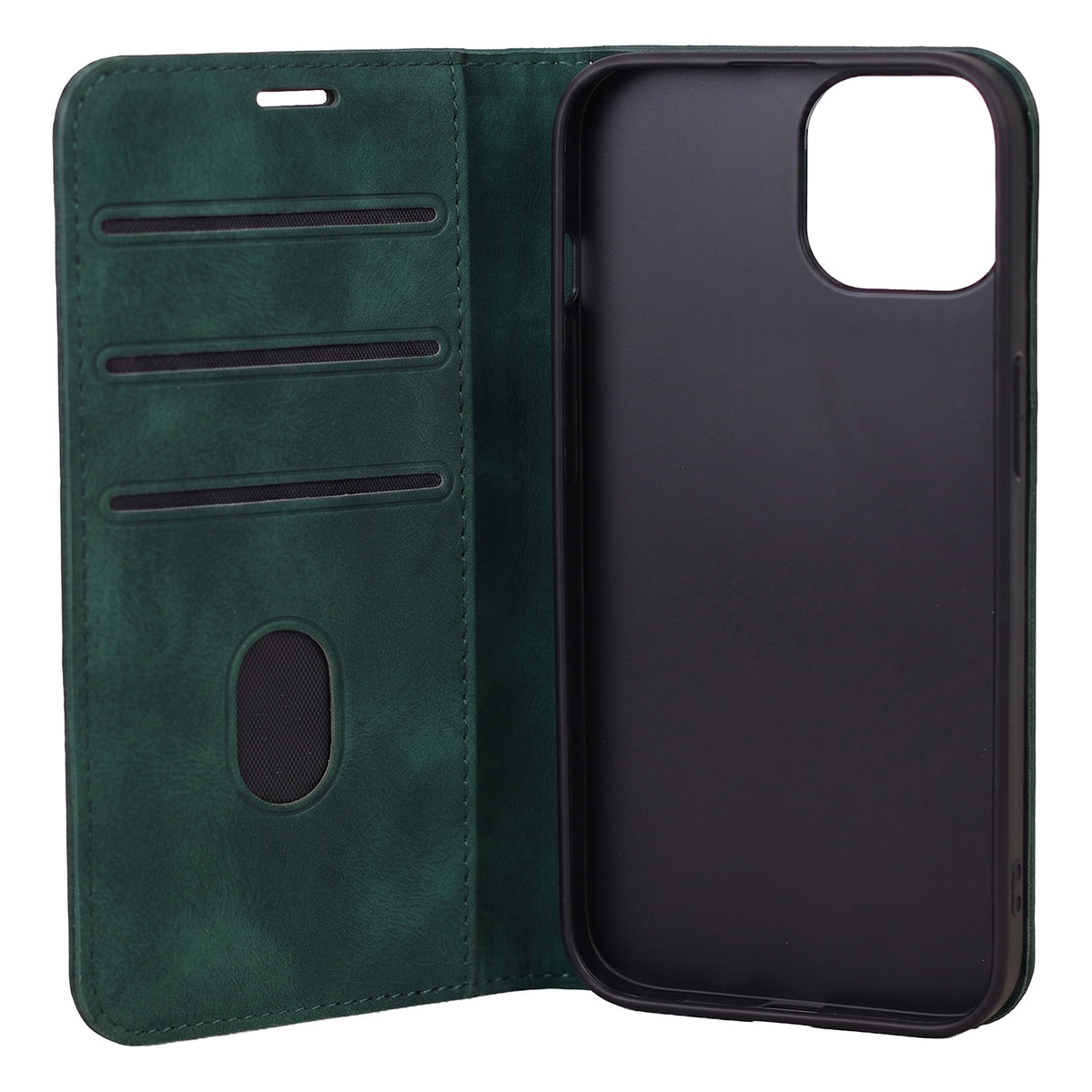 iPhone 12/12 pro Flipcover Ruskind Grøn - billede 4