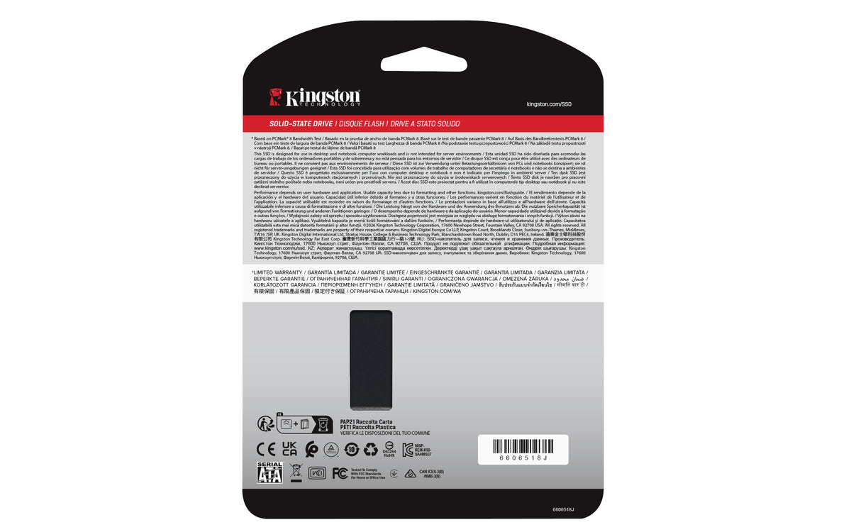 Kingston SSD 480GB A400