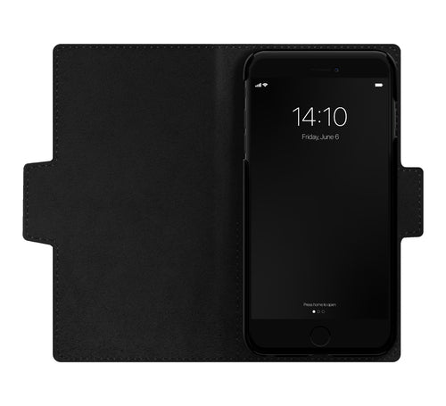 iPhone 6/6S/7/8/SE Wallet Flip Cover Unity Metal Woods – Ideal of Sweden