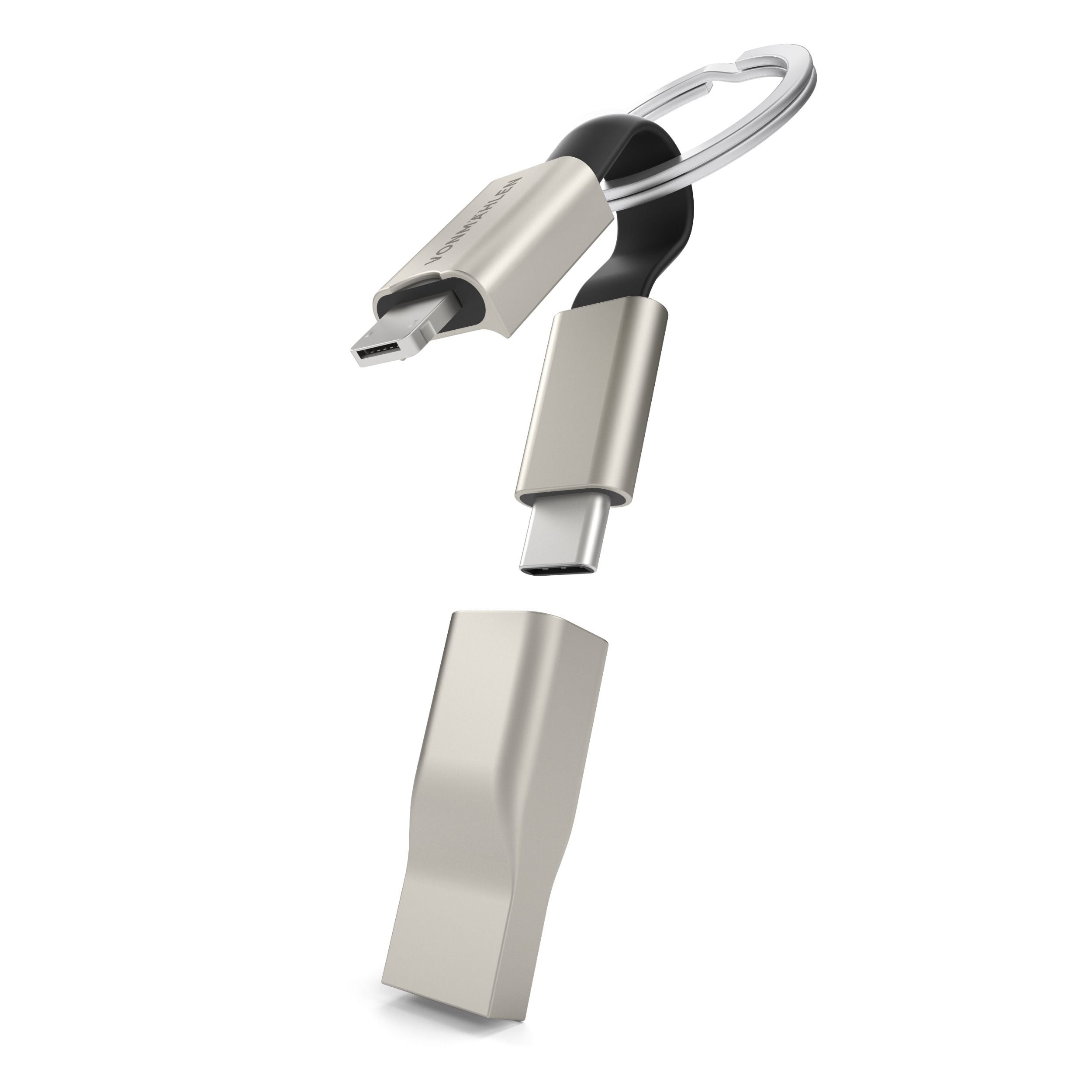 High Five  - The 5in1 charging cable - Metal