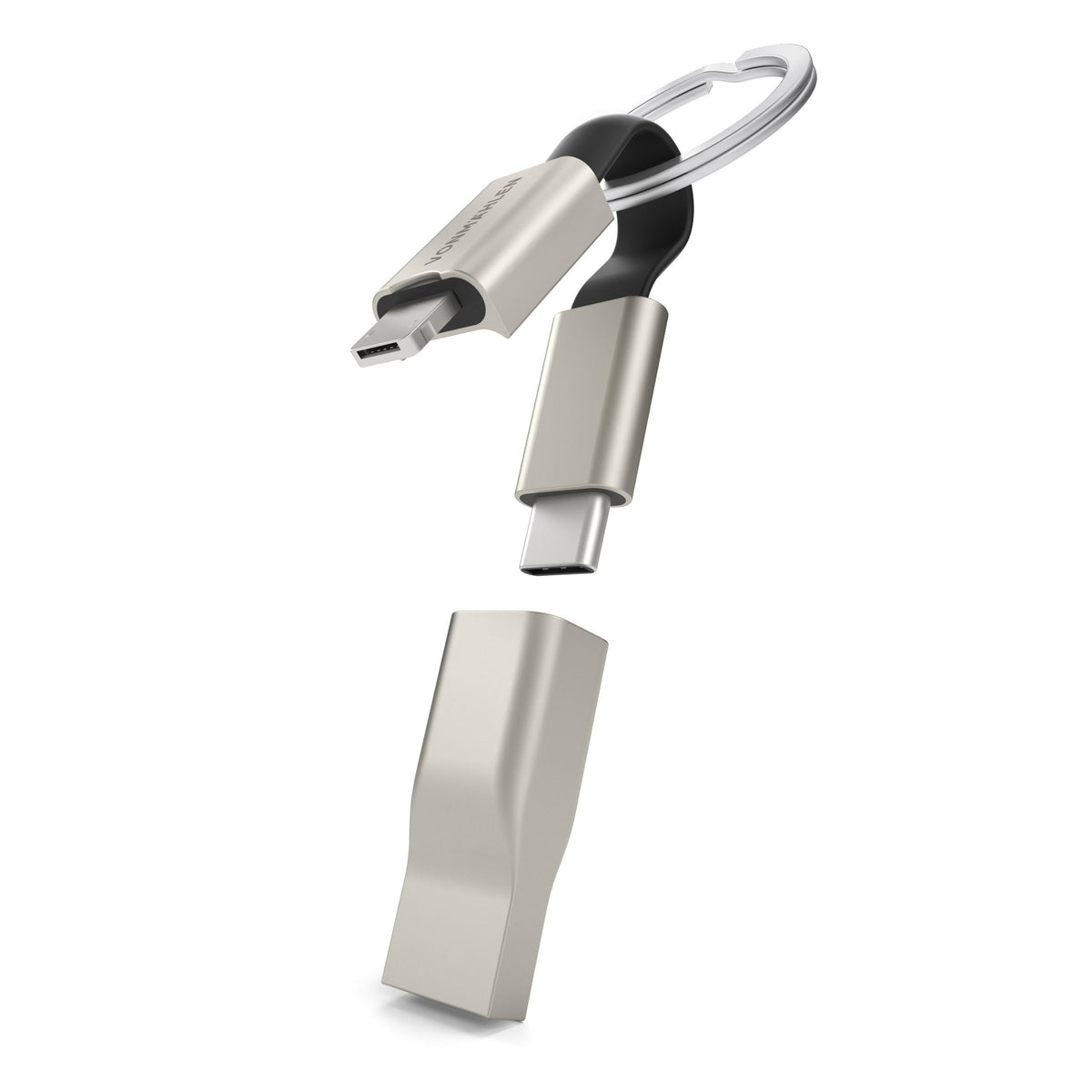 High Five  - The 5in1 charging cable - Metal