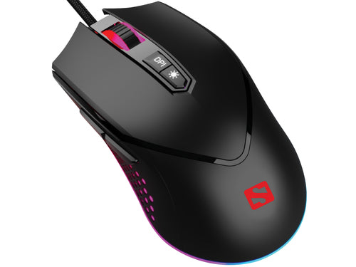 Sandberg Azazinator 6400 Gaming Mouse, Black