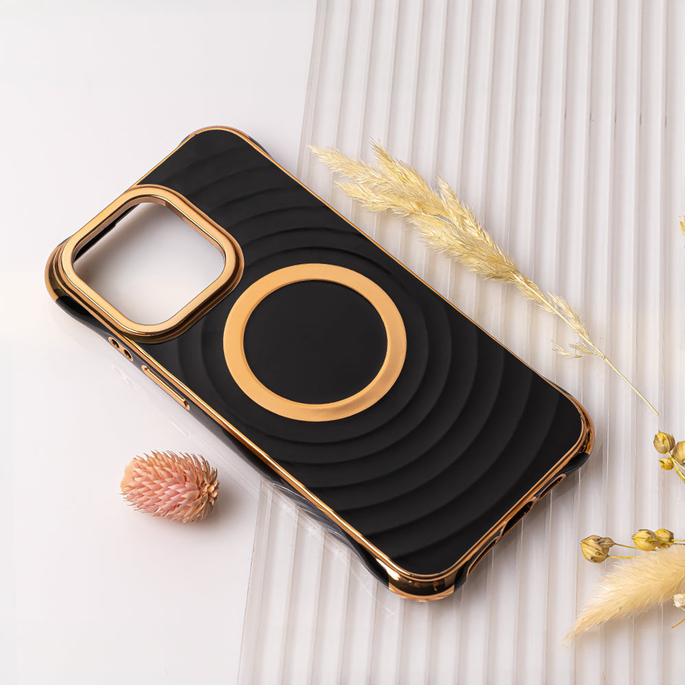 iPhone 14 Pro Max MagSafe Cover Circle Glam Mag Circle Glam – Sort