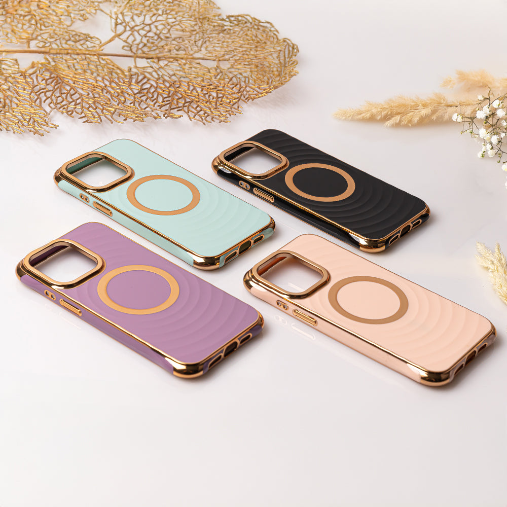 iPhone 14 Pro Max MagSafe Cover Circle Glam Mag Circle Glam – Sort
