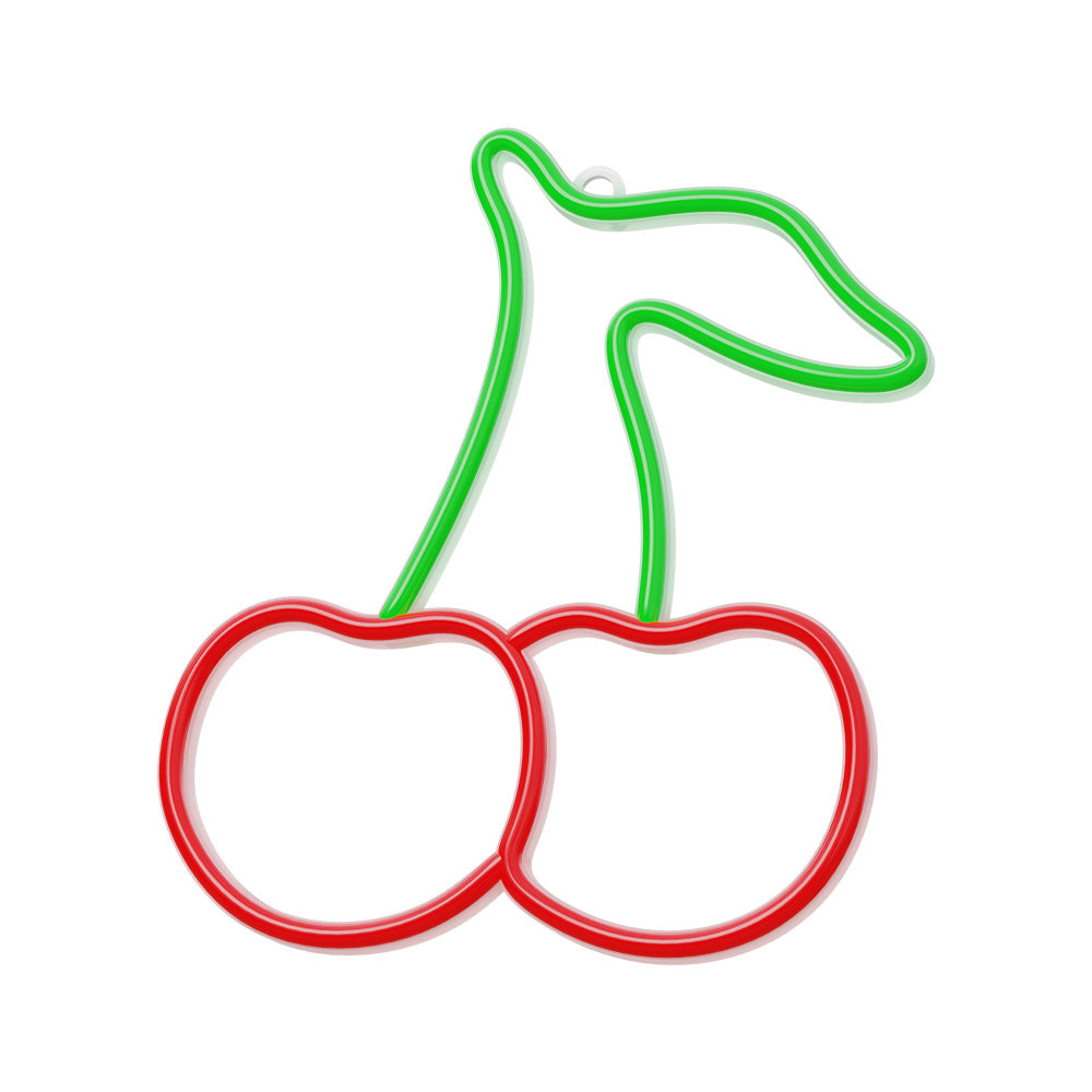 Neon Led Light Cherry Green Red
