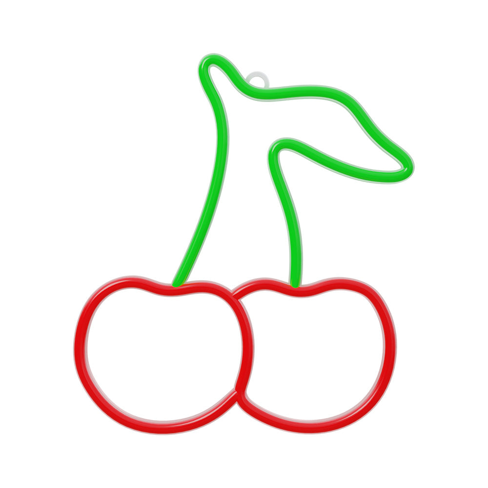 Neon Led Light Cherry Green Red