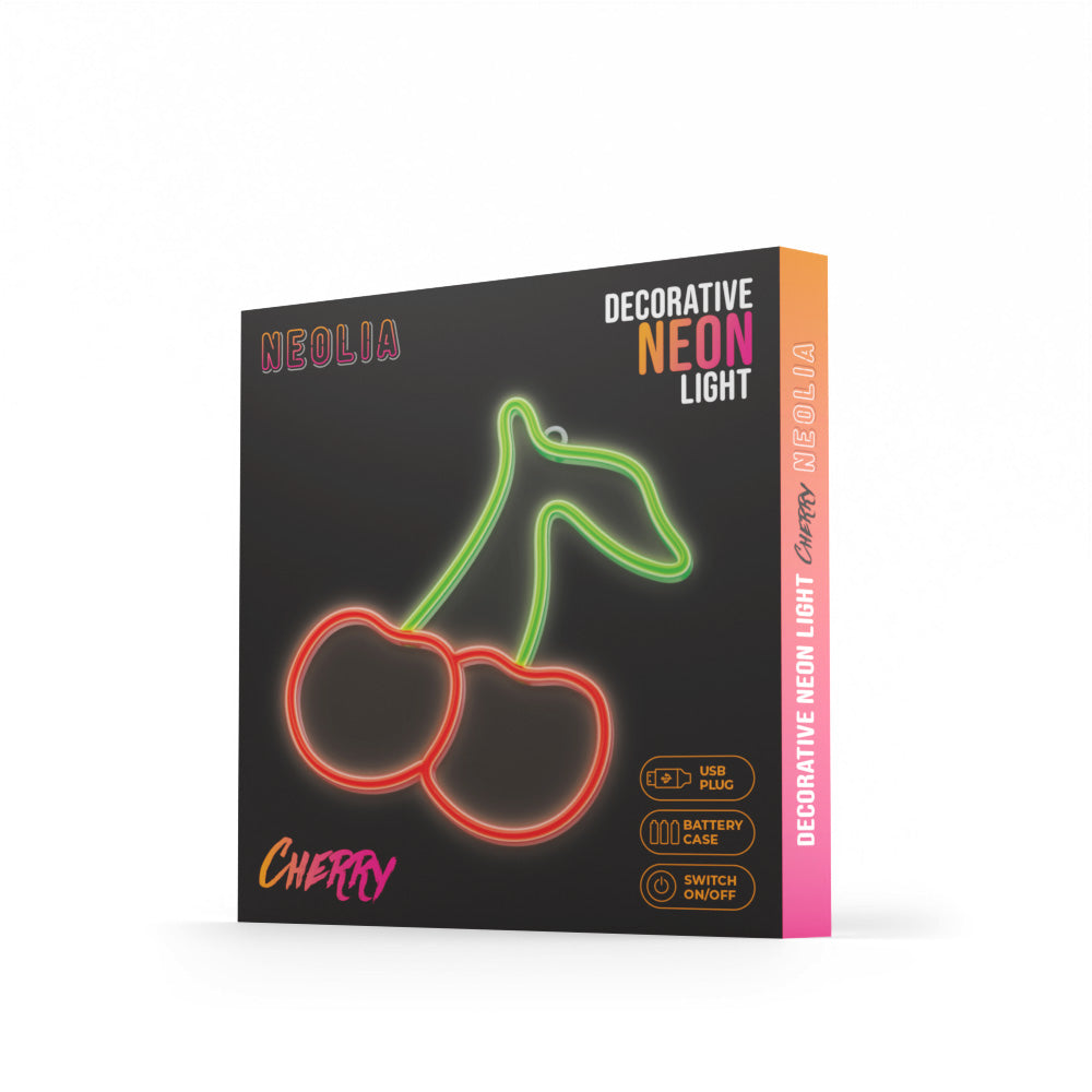 Neon Led Light Cherry Green Red