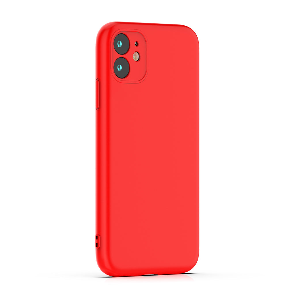 iPhone 15 Plus Silicone MagSafe Cover Silicon – Rød