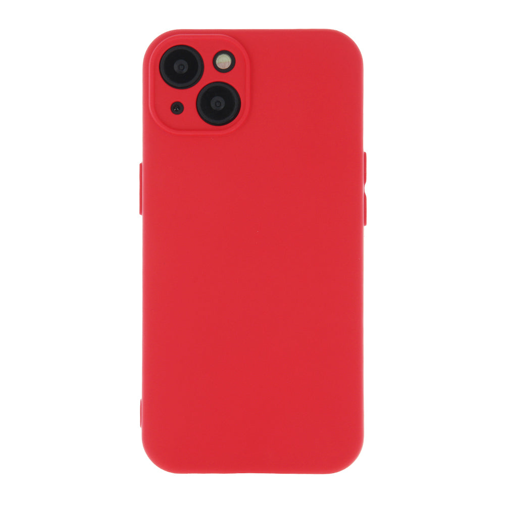 iPhone 15 Plus Silicone MagSafe Cover Silicon – Rød