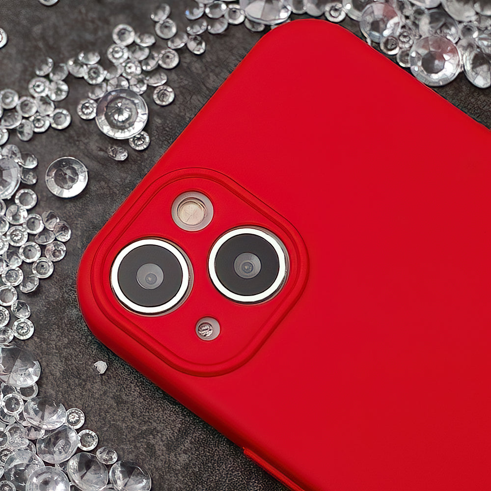 iPhone 16 Plus Silicone MagSafe Cover Silicon – Rød