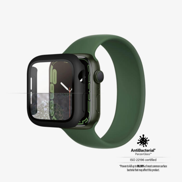 PanzerGlass Full Body Apple watch 7 (41mm) Black AB - EOL