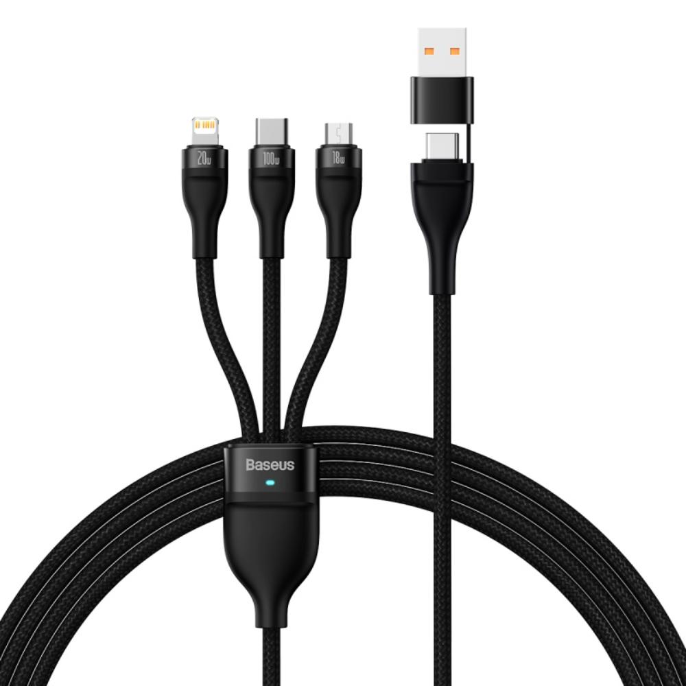 3i1 USB+USBC/C+m+L 1.2 meter  - EOL