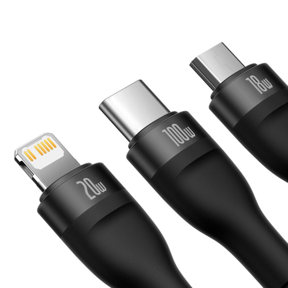 3i1 USB+USBC/C+m+L 1.2 meter  - EOL