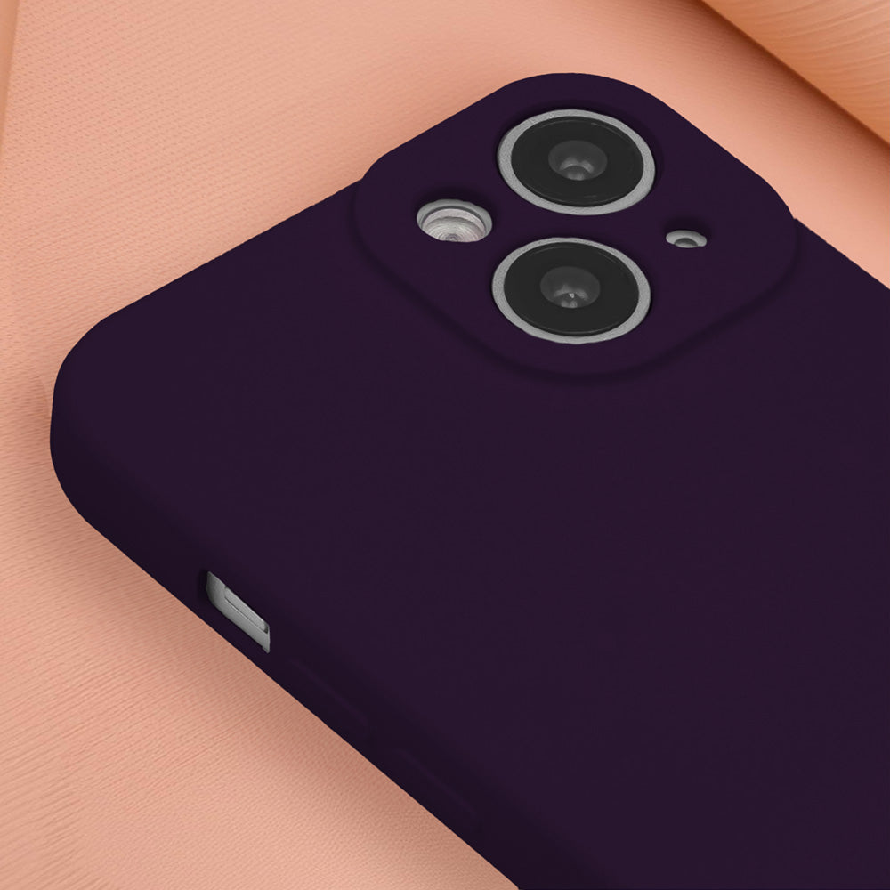 iPhone 16 Pro Max Silicone MagSafe Cover Silicon Plum – Lilla