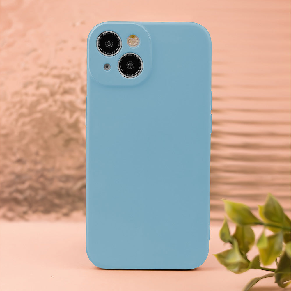 iPhone 16 Plus Silicone MagSafe Cover Silicon Sky – Blå