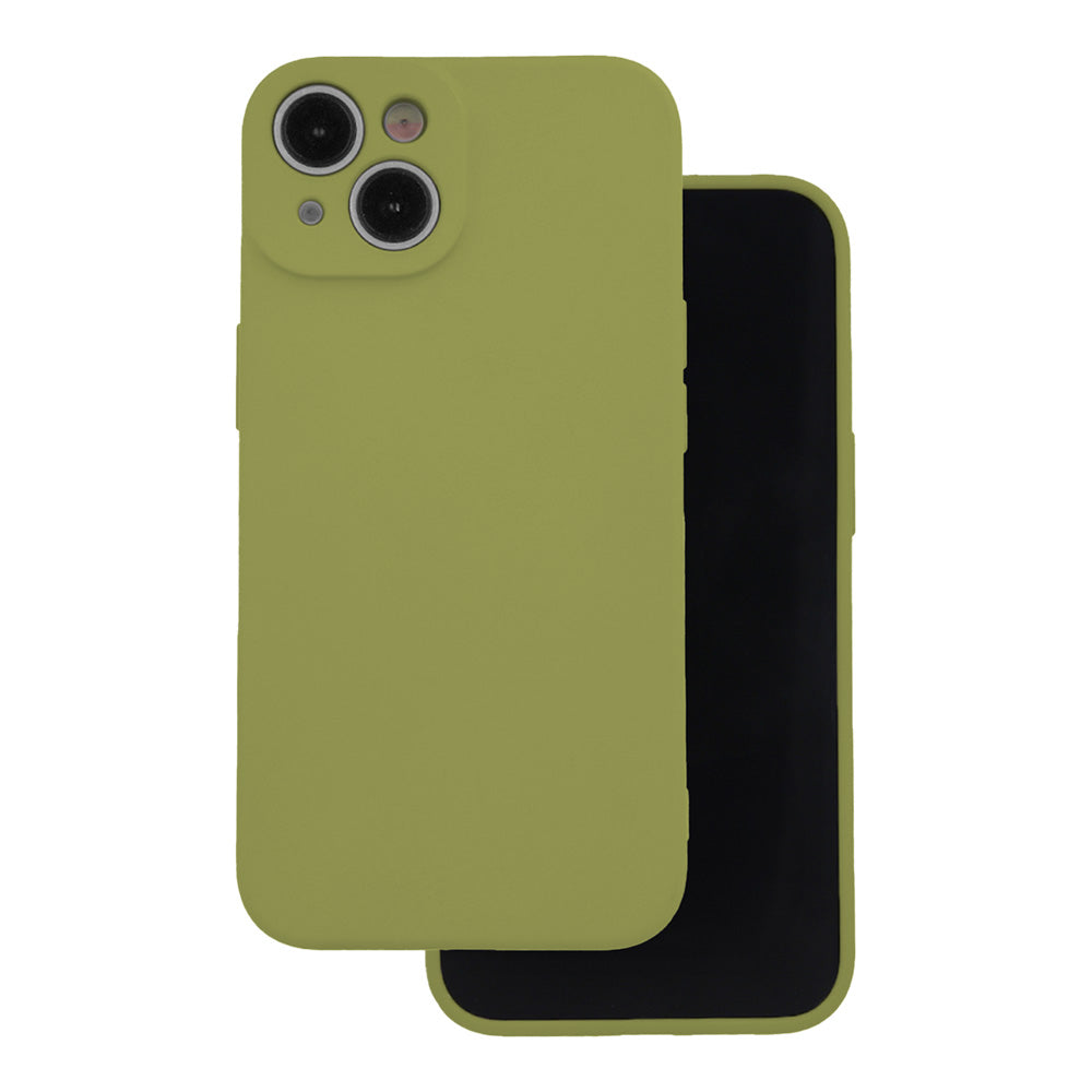 iPhone 16 Pro Max Silicone MagSafe Cover Silicon Oliven – Grøn