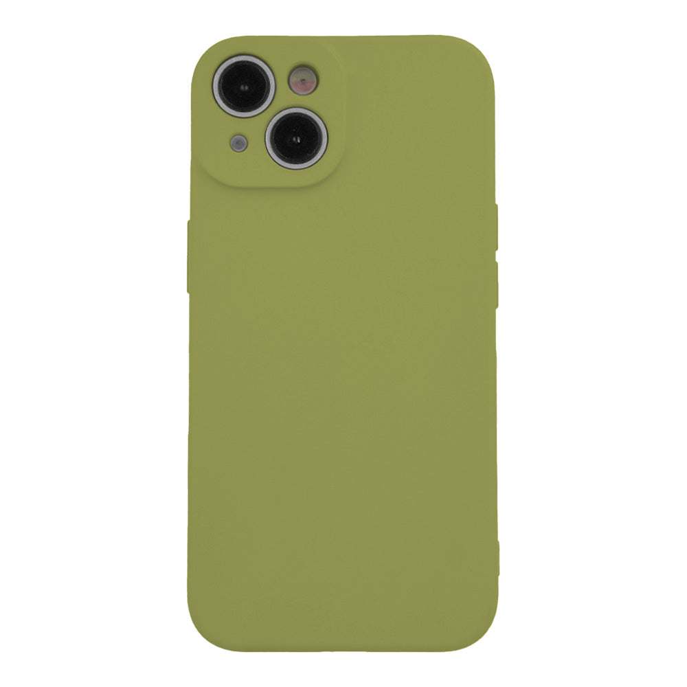 iPhone 16 Pro Max Silicone MagSafe Cover Silicon Oliven – Grøn
