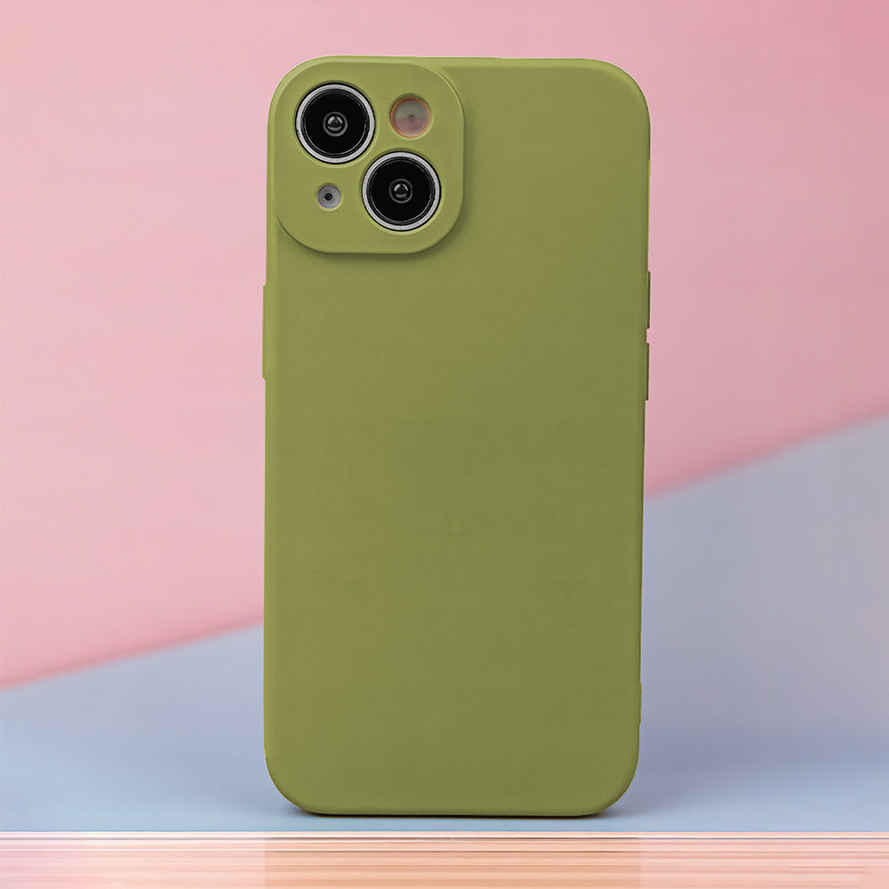iPhone 16 Pro Max Silicone MagSafe Cover Silicon Oliven – Grøn