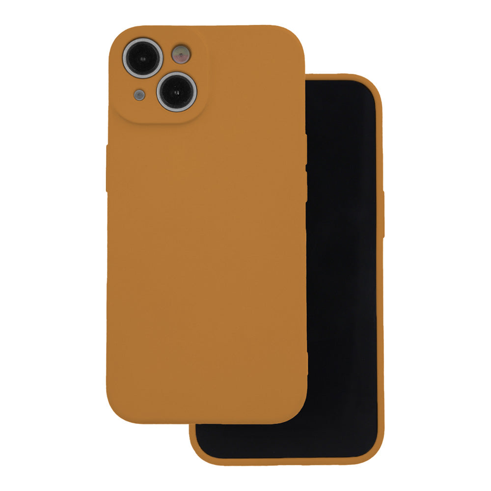 iPhone 16 Pro Silicone MagSafe Cover Silicon Caramel – Brun