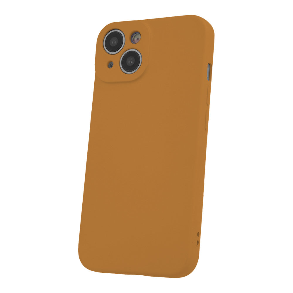 iPhone 16 Plus Silicone MagSafe Cover Silicon Caramel – Brun