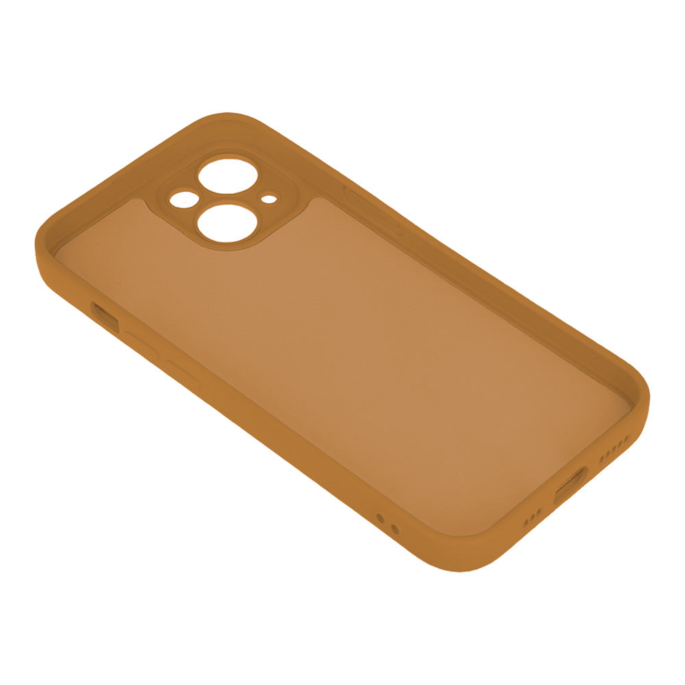 iPhone 16 Plus Silicone MagSafe Cover Silicon Caramel – Brun