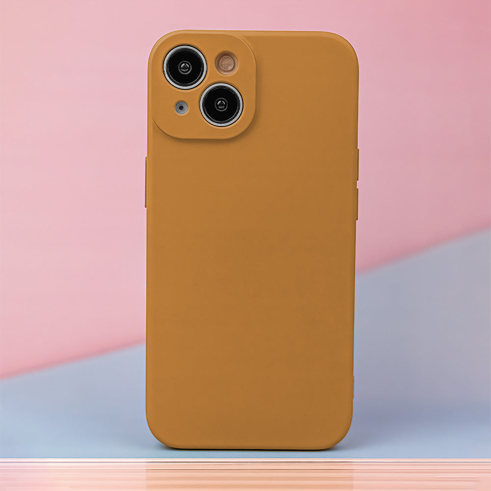 iPhone 16 Pro Silicone MagSafe Cover Silicon Caramel – Brun