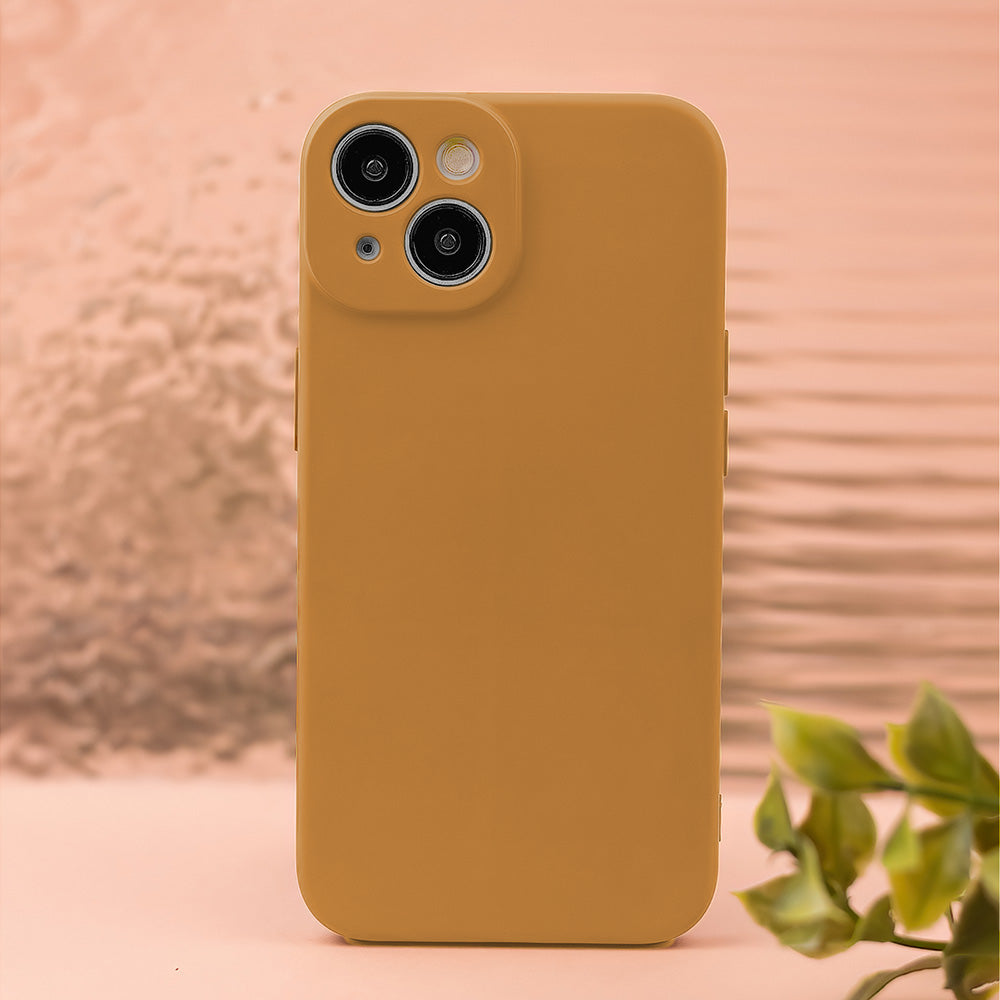 iPhone 16 Pro Silicone MagSafe Cover Silicon Caramel – Brun