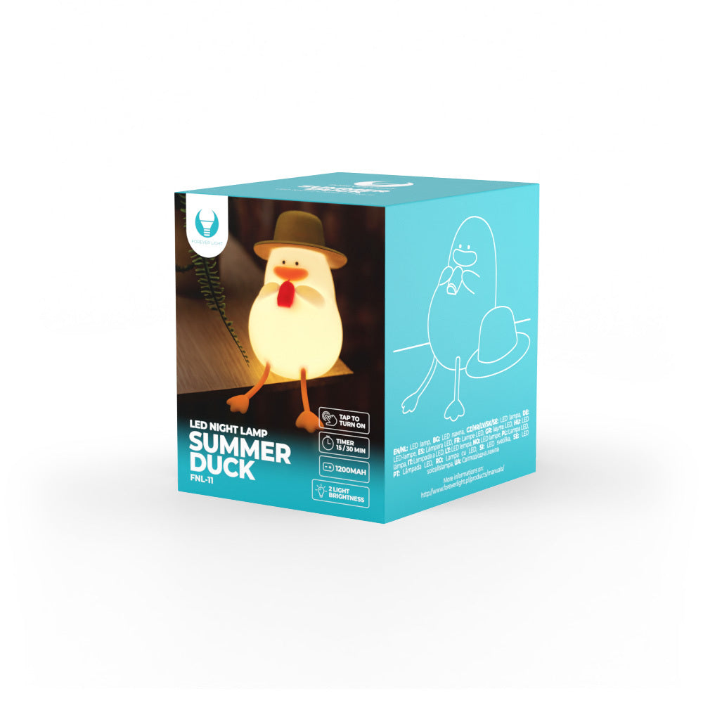 LED Night Lamp Summer Duck