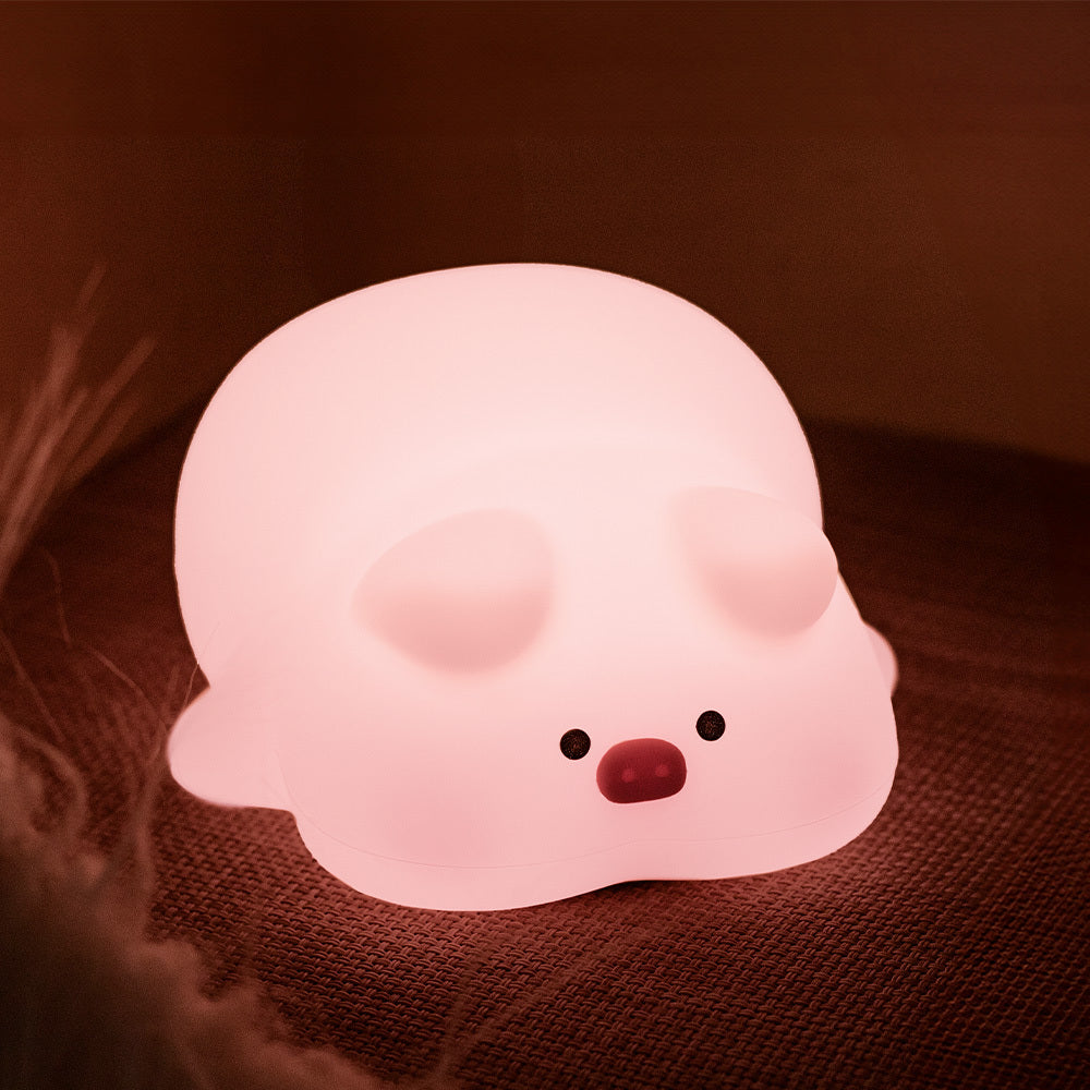 LED Night Lamp Sleepy Pig