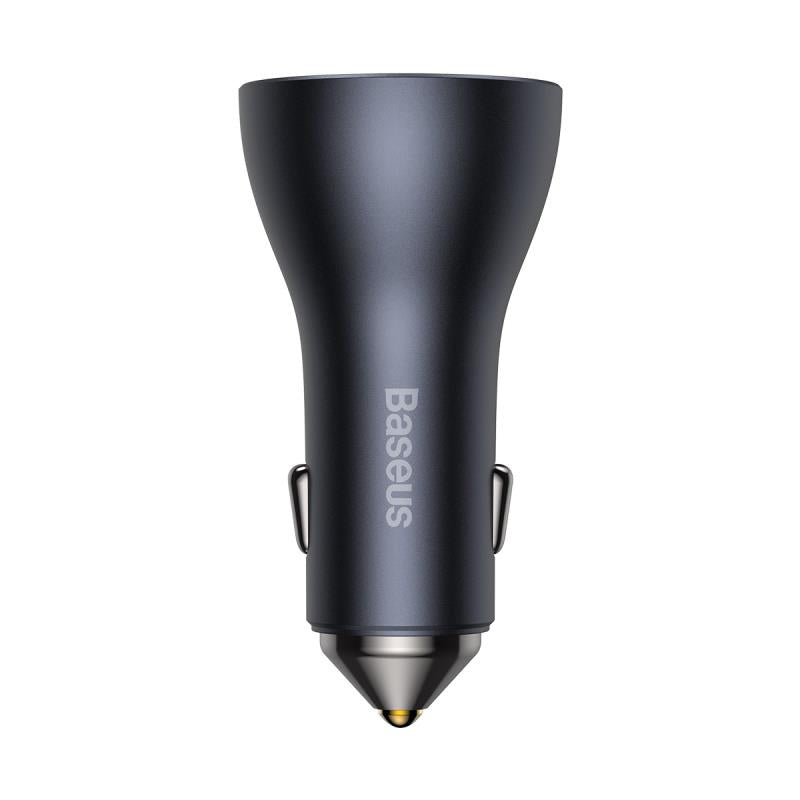 Baseus Lader til cigarstik 65w 3.port sort