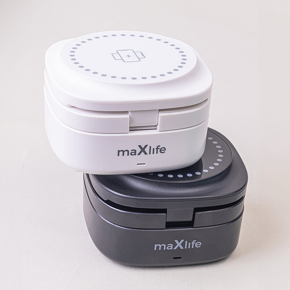 MaXlife Trådløse Oplader 3IEn Magnetisk  sort   MXWC-06