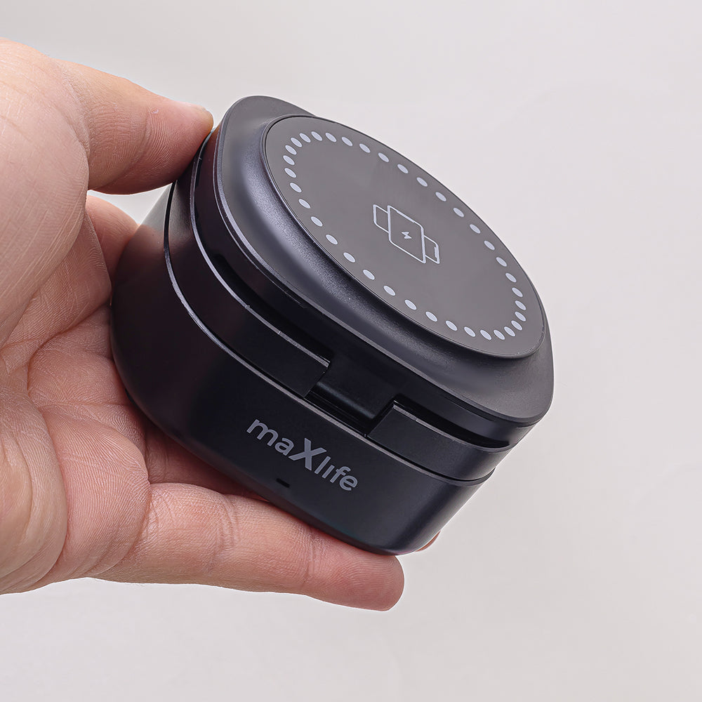 MaXlife Trådløse Oplader 3IEn Magnetisk  sort   MXWC-06