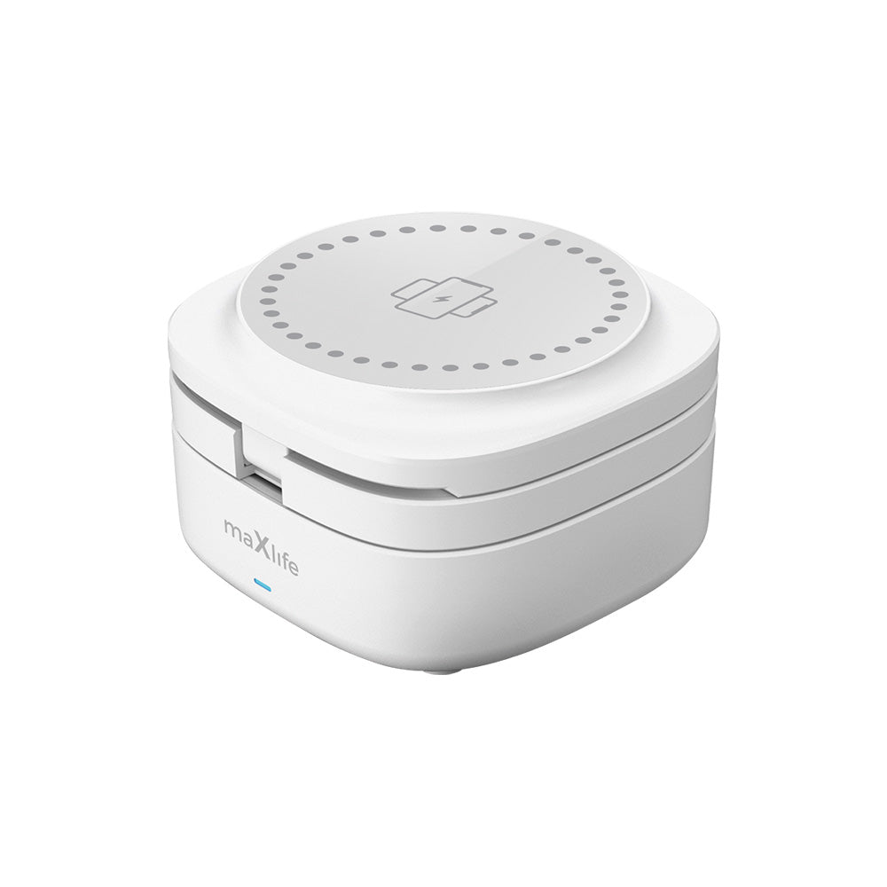 MaXlife Trådløse Oplader 3IEn Magnetisk  Hvid   MXWC-06