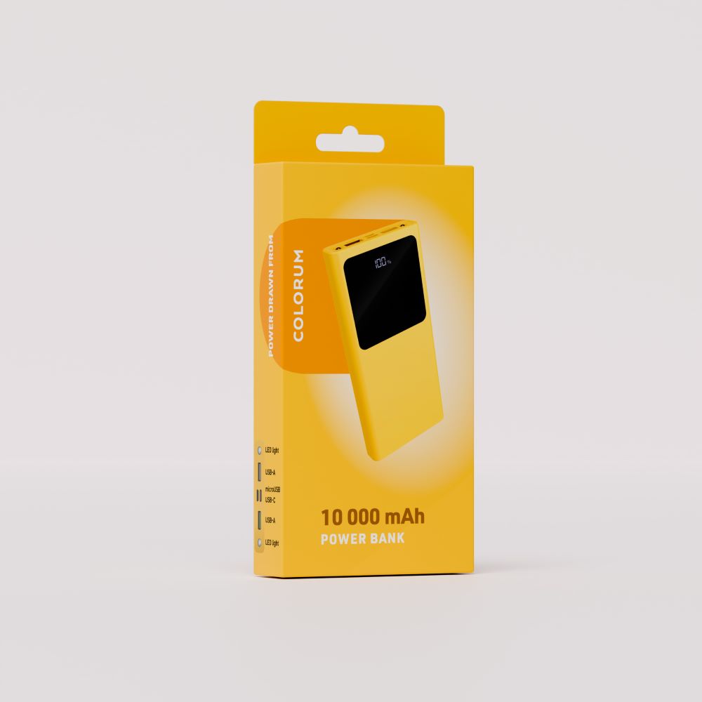 COLORUM Powerbank 10000mAh Yellow