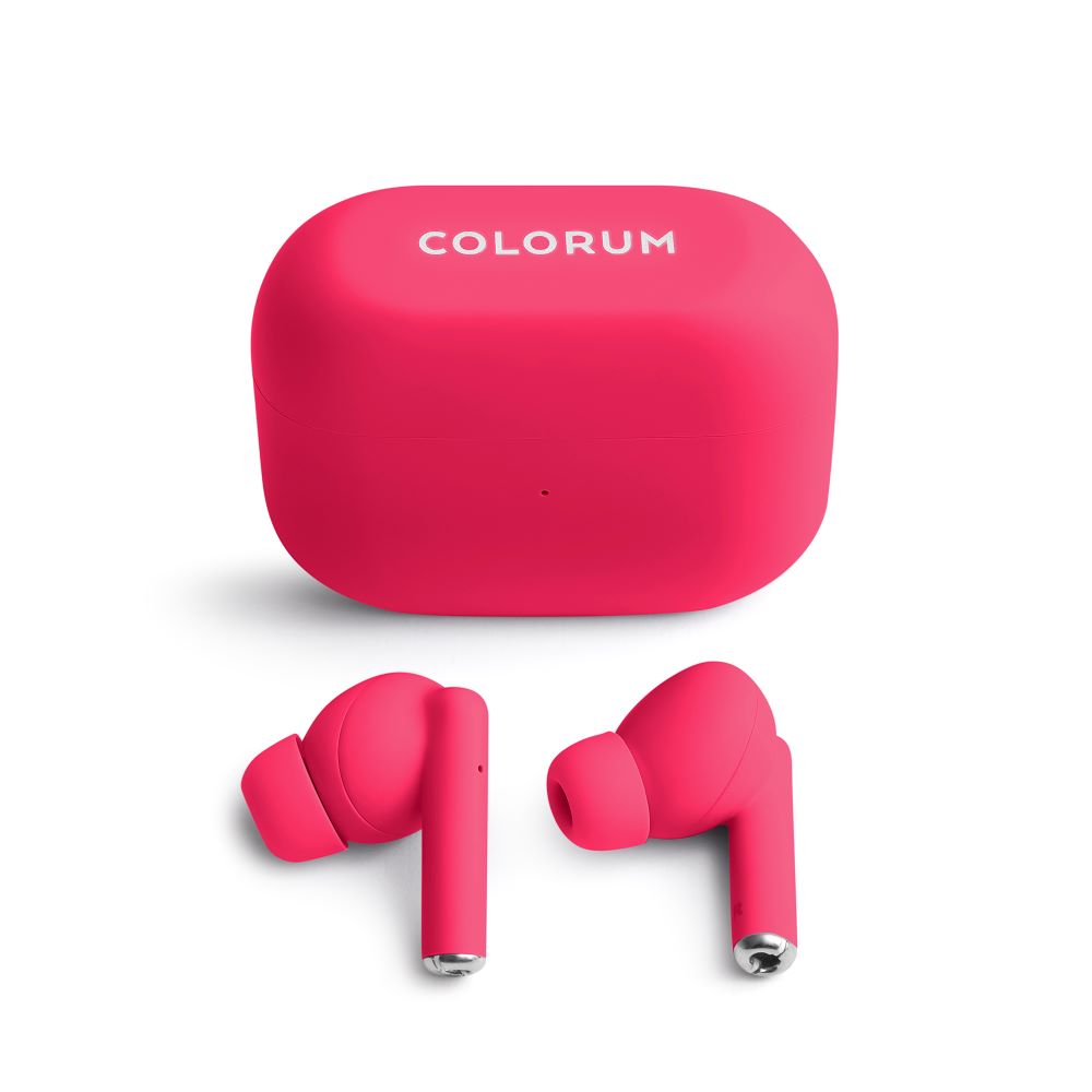 COLORUM Earphones Bluetooth magenta