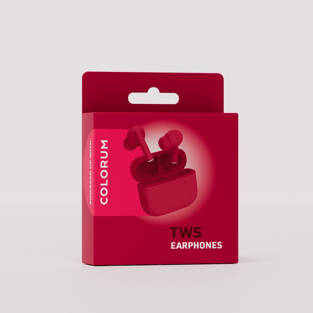COLORUM Earphones Bluetooth magenta