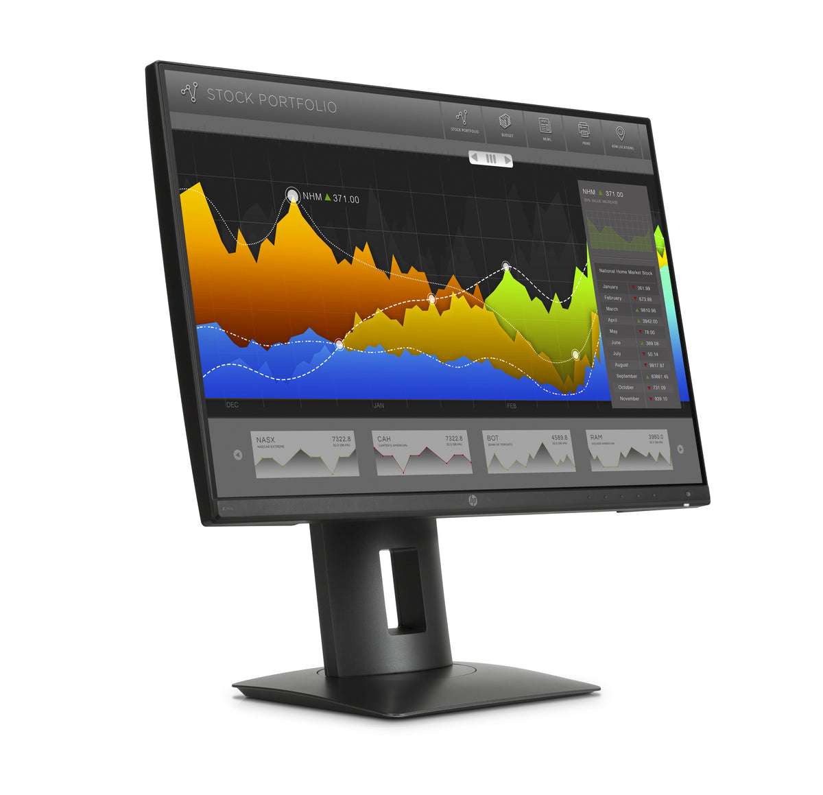 24" HP Z24nq - 2K (2560x1440) - billede 3