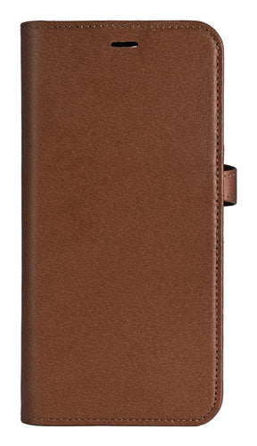 iPhone 16 Pro Max Wallet Flip Cover 2 i 1 – Brun – Buffalo