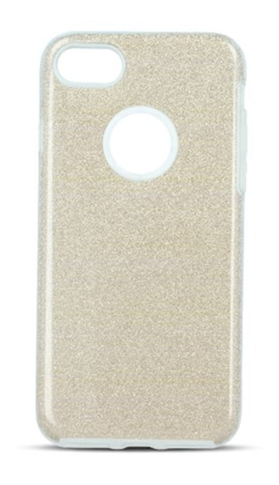 iPhone 16e / 17e Cover Glitter 3-i-1 – Gold - billede 4