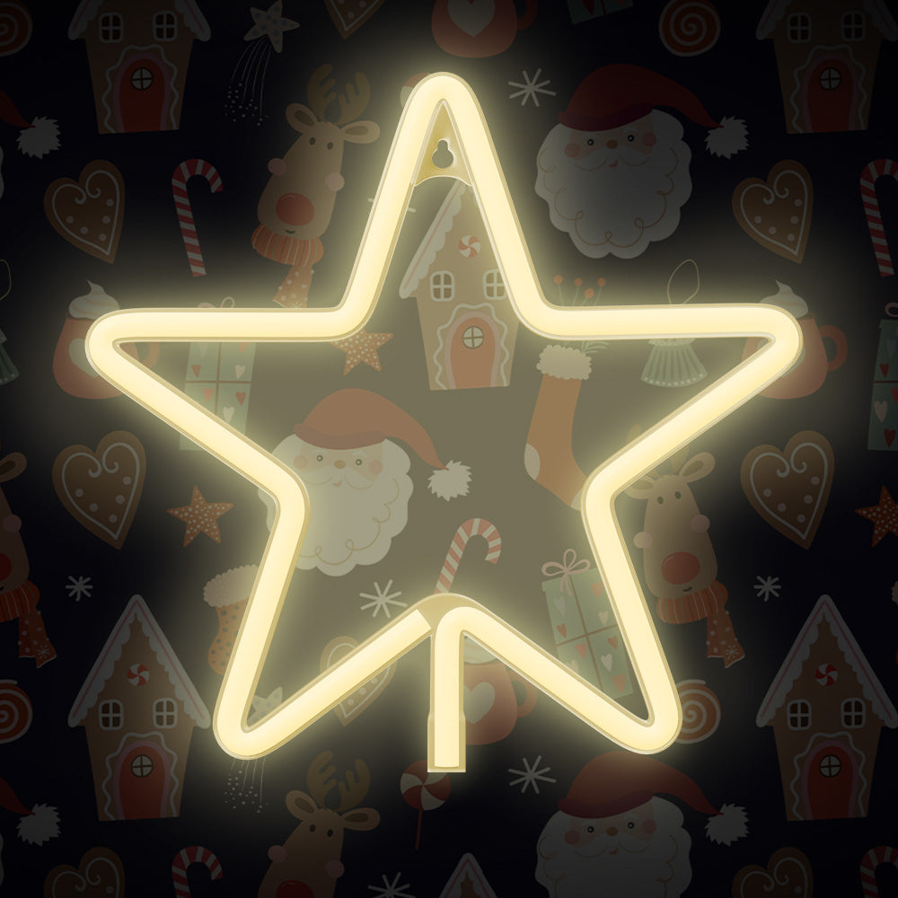 LED Christmas Pentastar