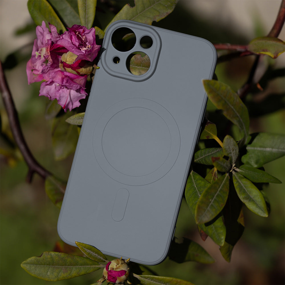iPhone 15 Cover Simple Color Mag Simp Col Lysblå – Blå