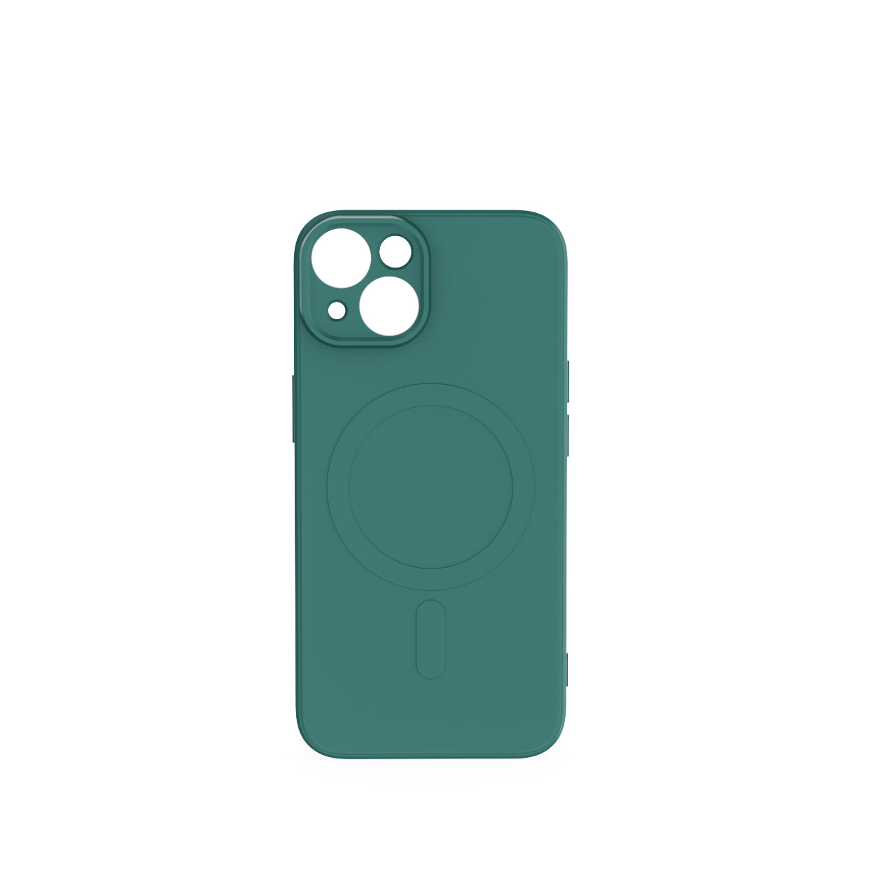 iPhone 16e / 17e MagSafe Cover Simple Color – Mørkegrøn