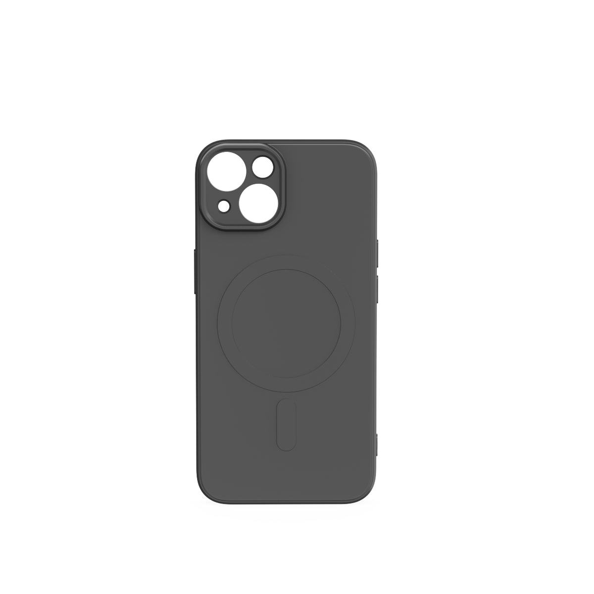 iPhone 15 Cover Simple Color Mag – Sort