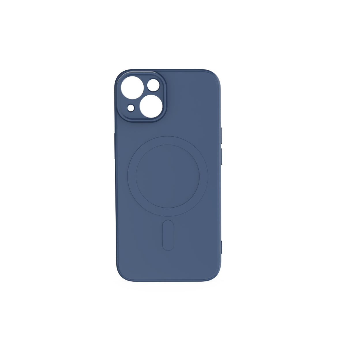 iPhone 15 Cover Simple Color Mag Navy – Blå