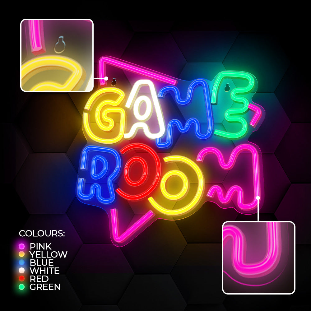 PLEXI LED Game Room Multicolor