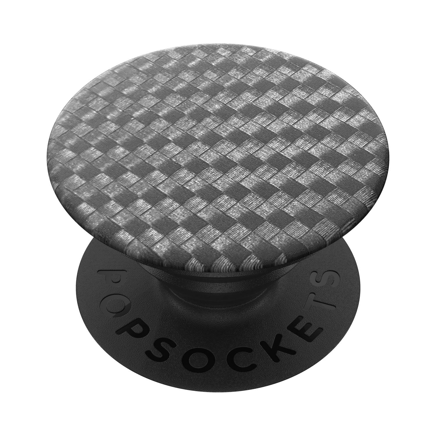 POPSOCKETS Carbonite Weave Aftageligt Greb m. Standerfunktion