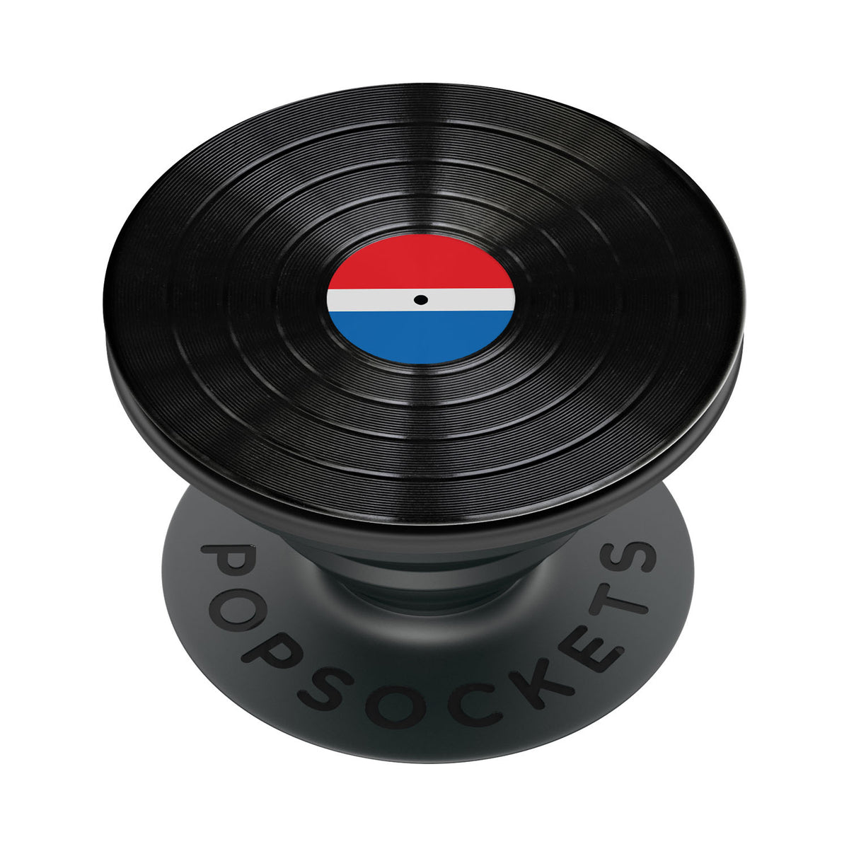 POPSOCKETS Backspin Aluminum 45 RPM Aftageligt Greb m. Standerfunktion LUXE Spin