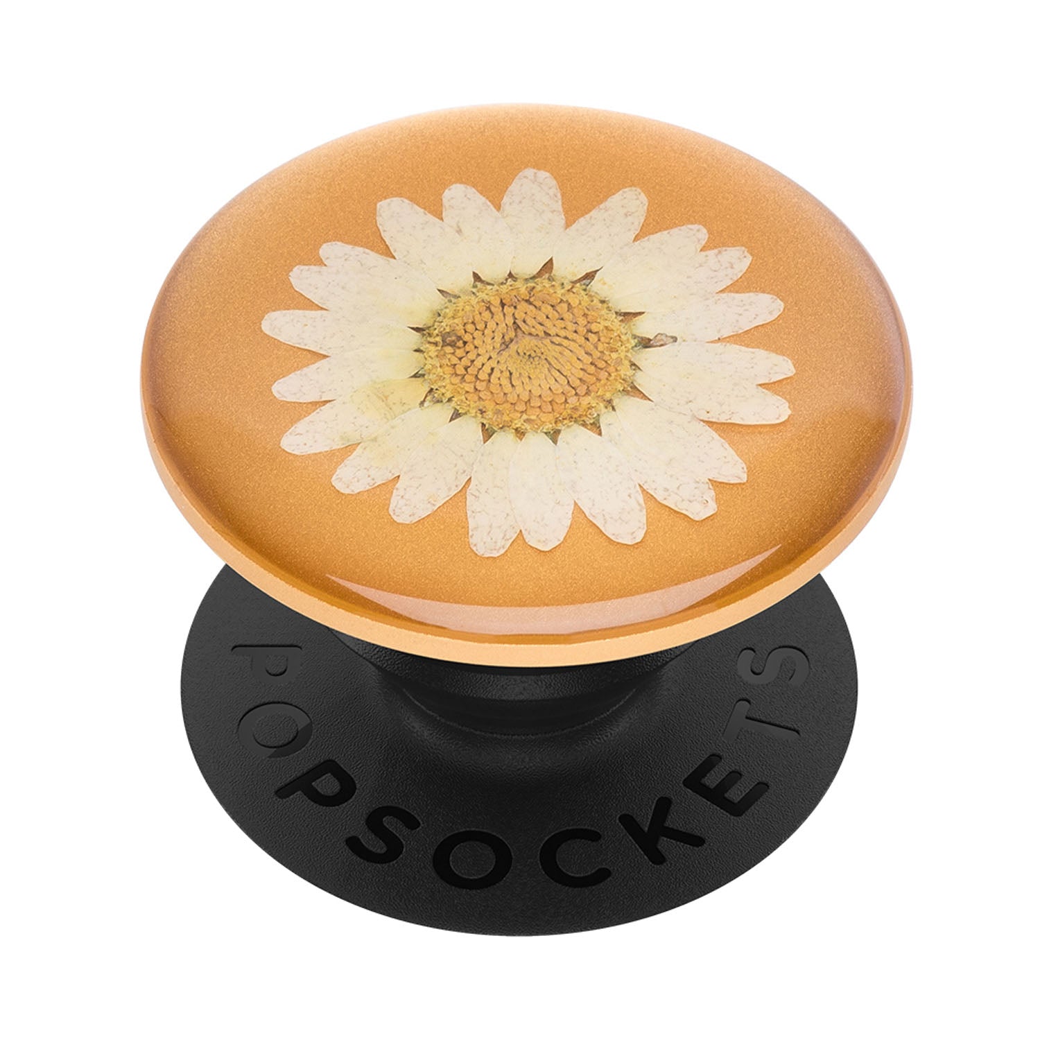 POPSOCKETS Pressed Flower White Daisy Aftageligt Greb m. Standerfunktion Premium